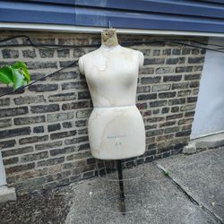 Vintage dress form mannequin no base