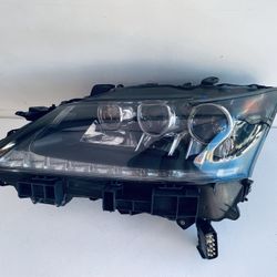 2013-2015 LEXUS GS 450 LH DRIVER SIDE HEADLIGHT TRIPLE PROJECTOR FULL  LED OEM
