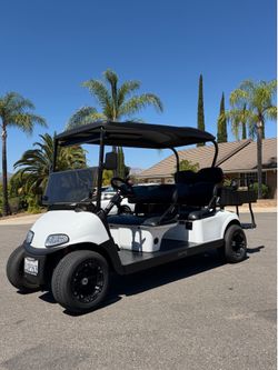 Registered golf cart