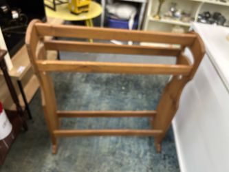 Wooden rack
