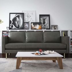 Brand new - Logan Sofa  ( Color Vintage, Gray) —FP117 