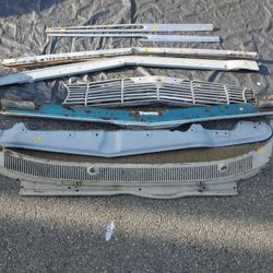 61 Impala Parts Wiper Cowl Valance Grillv Side Trim