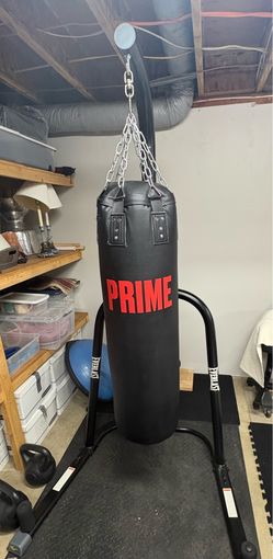 Punching bag with stand