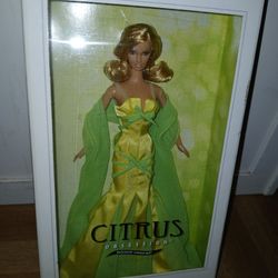 CITRUS OBSESSION BARBIE~GORGEOUS SCENTED DOLL 2005. Silver Label 