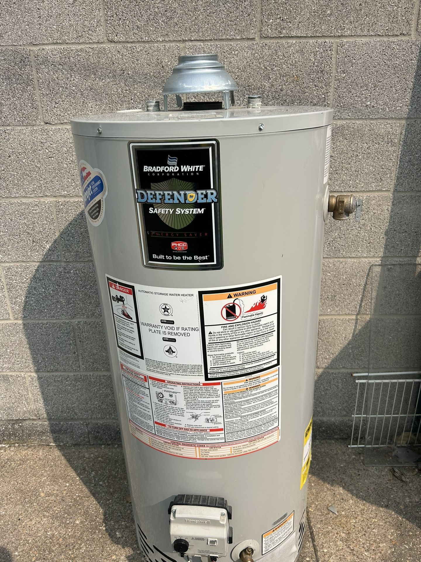 Bradford white Hot Water Heater