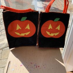 Holloween Small Tote Bags