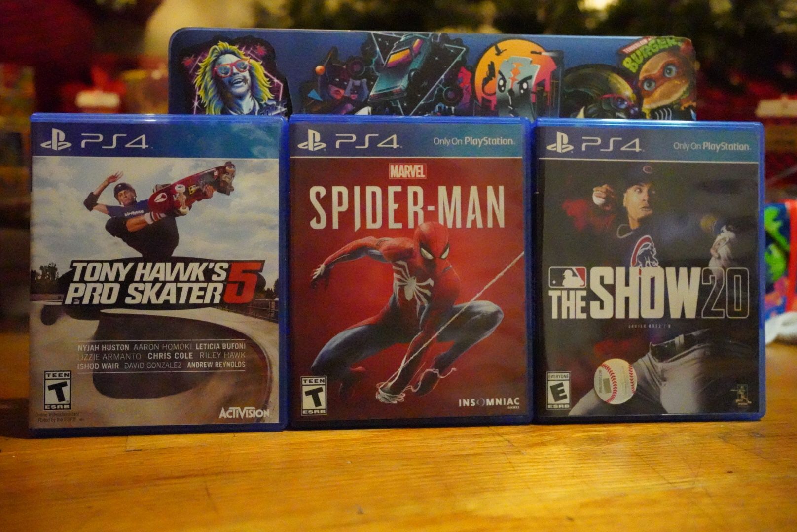Spider-Man, MLB The Show 20, & Tony Hawk 5 - PS4