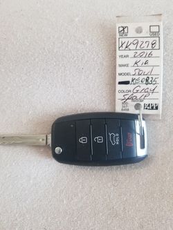 Remote key for a Kia soul New