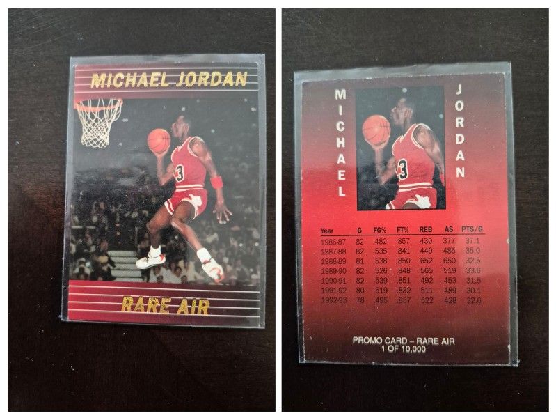 michael jordan rare air basketball cards 1997 Upper Deck Michael Jordan RARE AIR (Complete set 85 Cards and Gol –  Perfect Edges Cards
