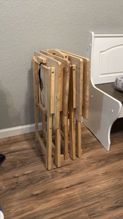 Set of 4 TV trays