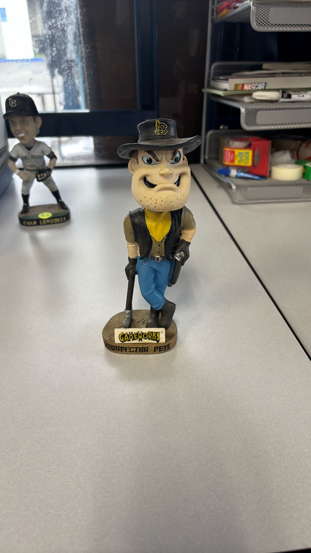 Retired Mascot PROSPECTOR PETE California State Long Beach 49ers Bobblehead