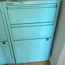 Bisley 3-drawer Flush Front File Cabinet