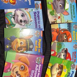 KIDS BOOKS . PAW PATROL SERIES OF BOOKS