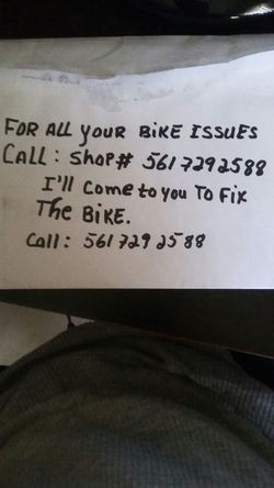Bike assembler and repair