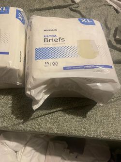 XL Briefs 5 packages all for $45
