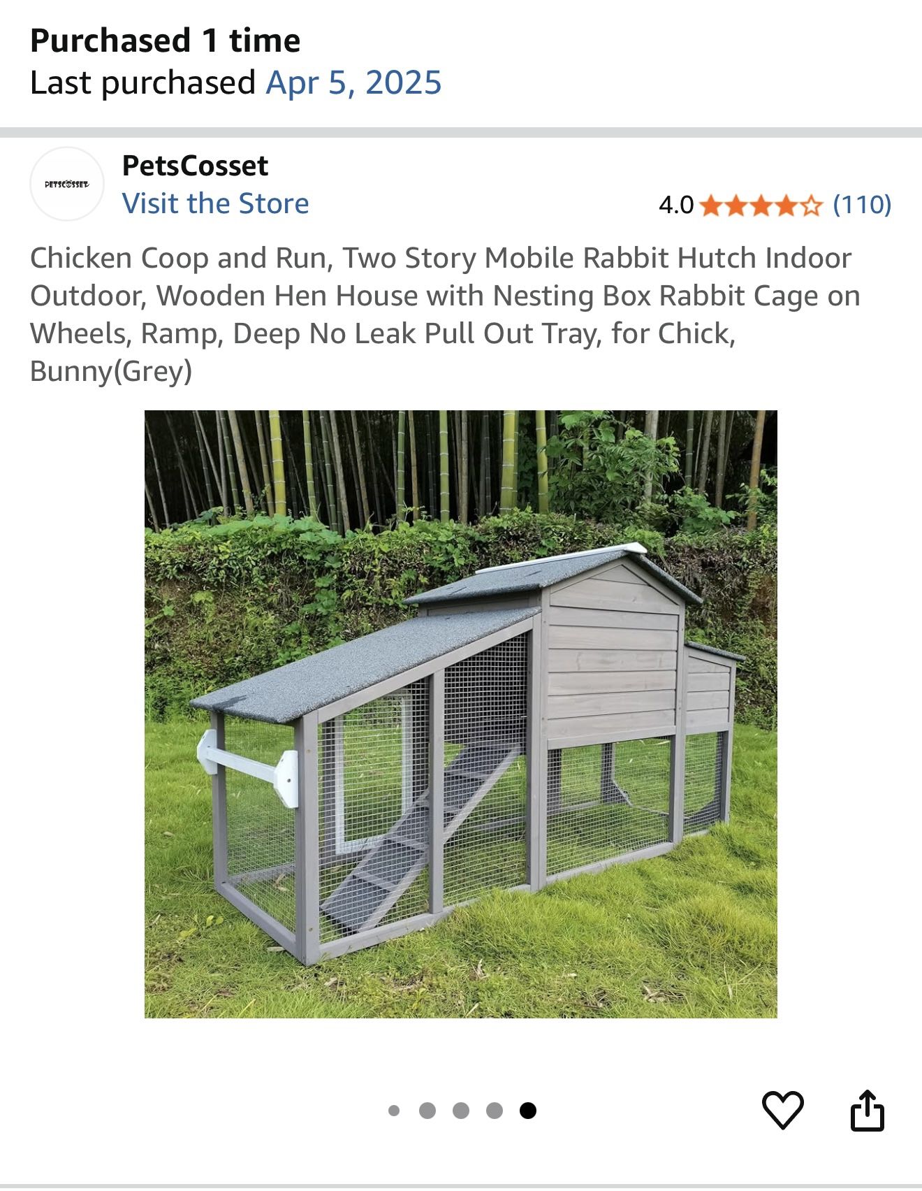 Chicken Coop (brand New - Never Used)