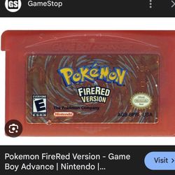 Pokemon Fire Red GBA