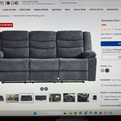 Brand new Assembled Sofa & Loveseat