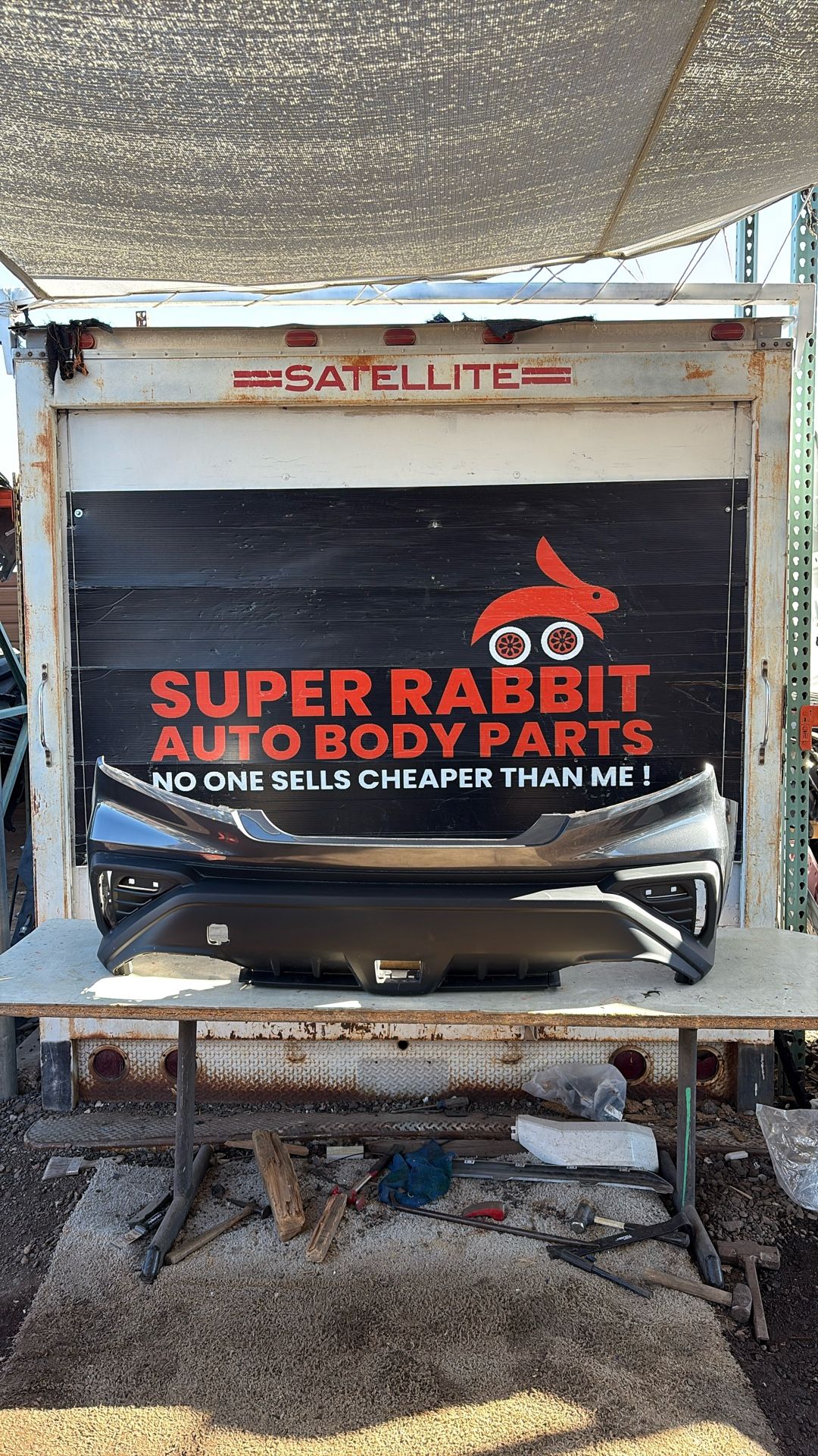 2022 WRX Bumper Rear NEW 2025