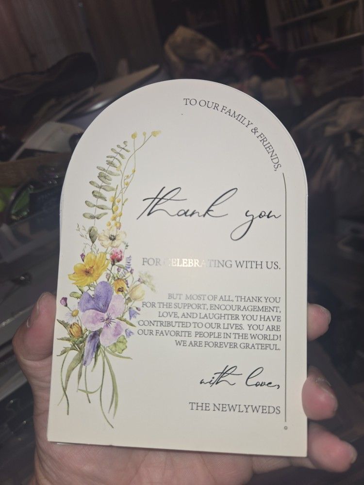 33 Wedding Thank You Cards