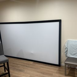120 Inch Project Screen With Border