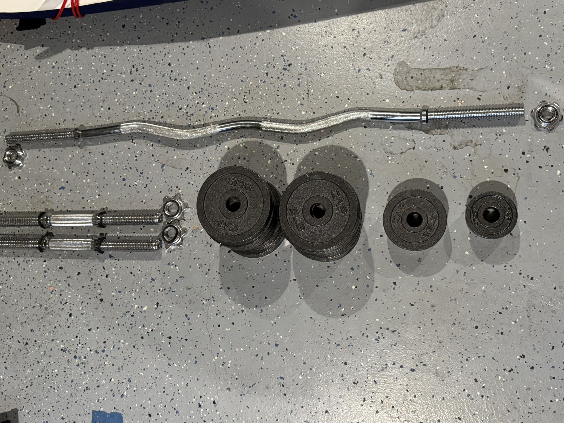 Adjustable Weight Set, Dumbbell, Barbell