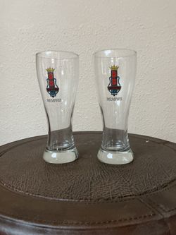 BB King's Blues Club Memphis Pilsner Glasses Set of 2