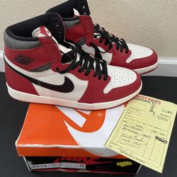 Jordan 1 Retro High OG , Chicago Lost and Found , Size 13