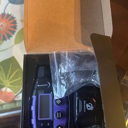 Bousnic Waterproof Dog Training Collar. Purple& Black-2 count w/Remote. NEW.  WILL ACCEPT OFFERS