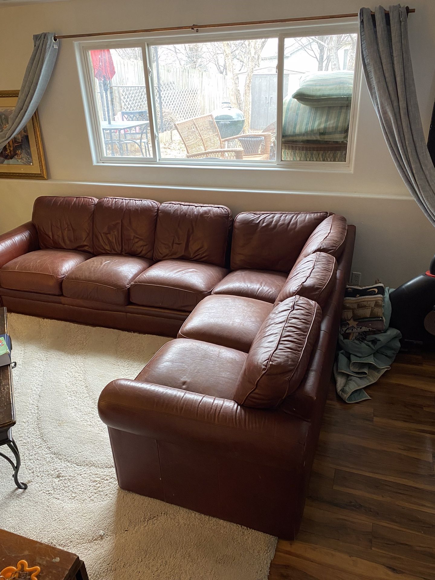 Leather Sectional Sofa