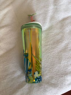 Starbucks Iridescent Tumbler with Straw
