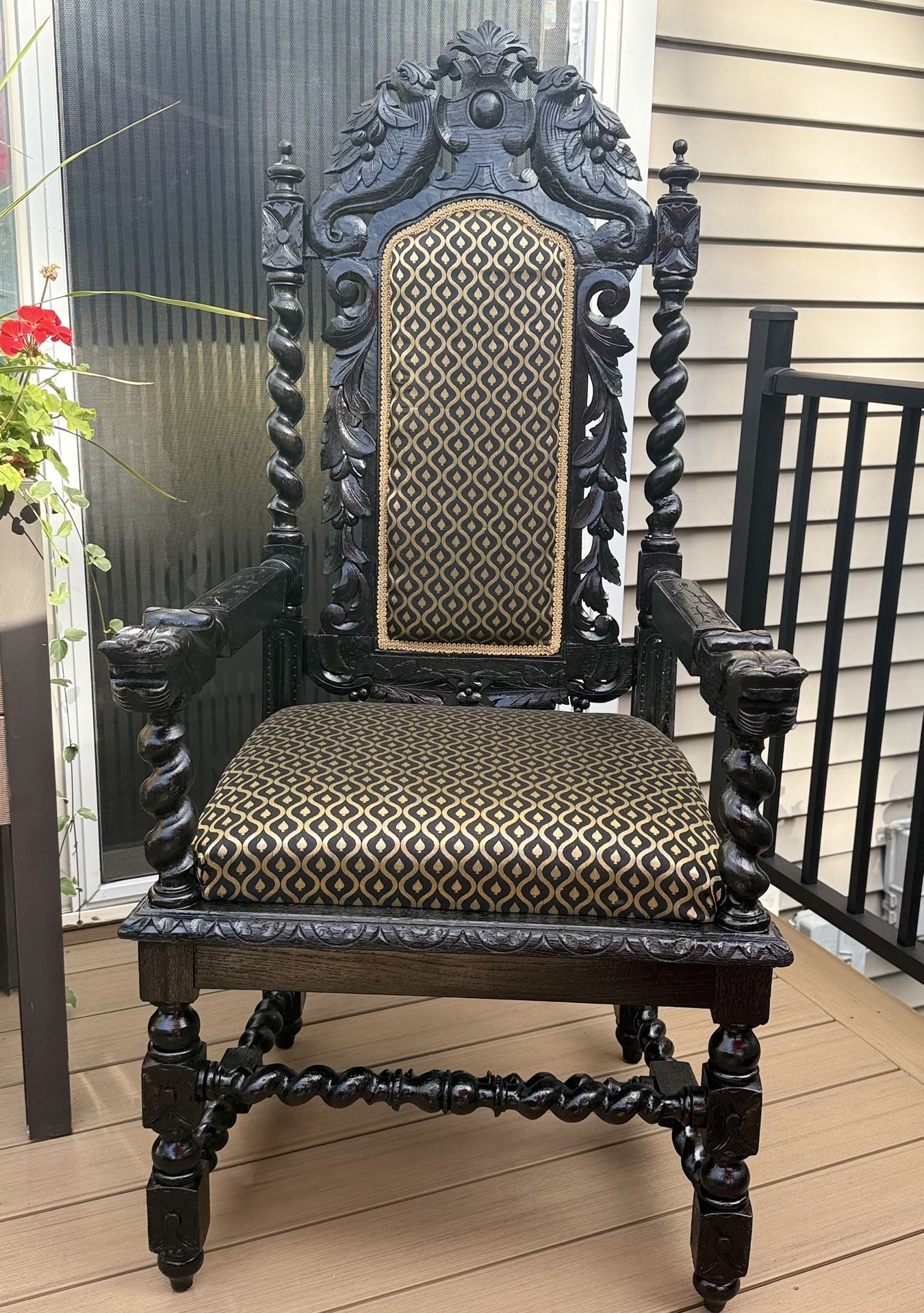 Antique Chair in great condition after restoration