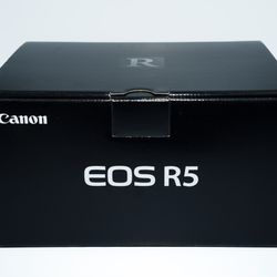 Canon R5 Brand New
