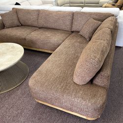 Furniture- 2 Pc Fabric Sectional- Jharli