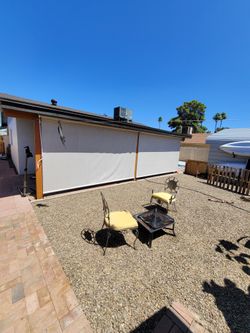 Retractable Drop Shade