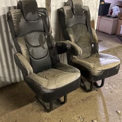 Sprinter van Rear Seats With Belts and Mounting Plate