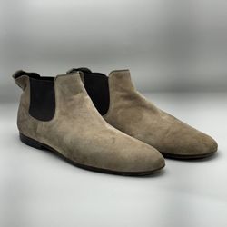 Chelsea Boots Tod's Size 8.5 Beige color men’s shoes