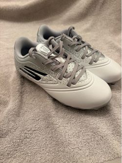 Skechers Razor 1.5 Academy FG Youth 12 Soccer Cleats White Silver 252080N-WSL