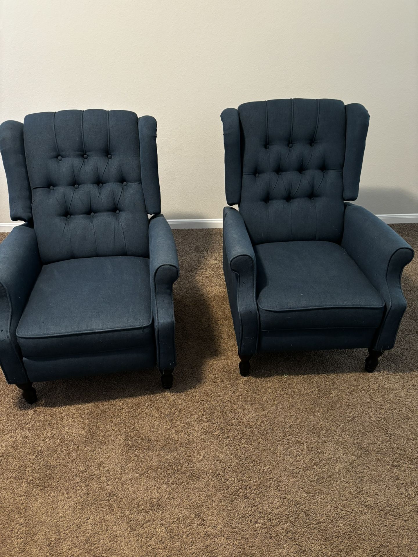 Two Perfectly Good Self-reclining Chairs for $40