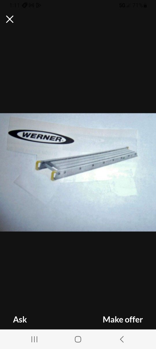 Werner 24'x12" Plank