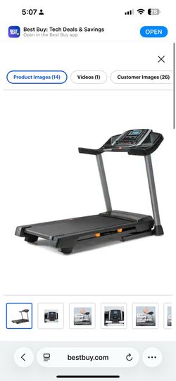 NordicTrack - T 6.5 S; Treadmill for Running and Walking with 5”