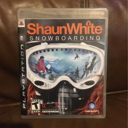 PS3 Shaun White Snowboarding