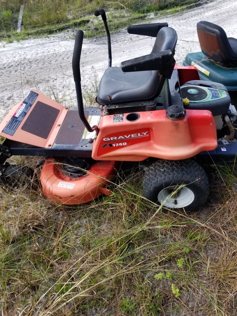 Gravely ZT 1740 Zero turn. for Sale in Polk City, FL OfferUp