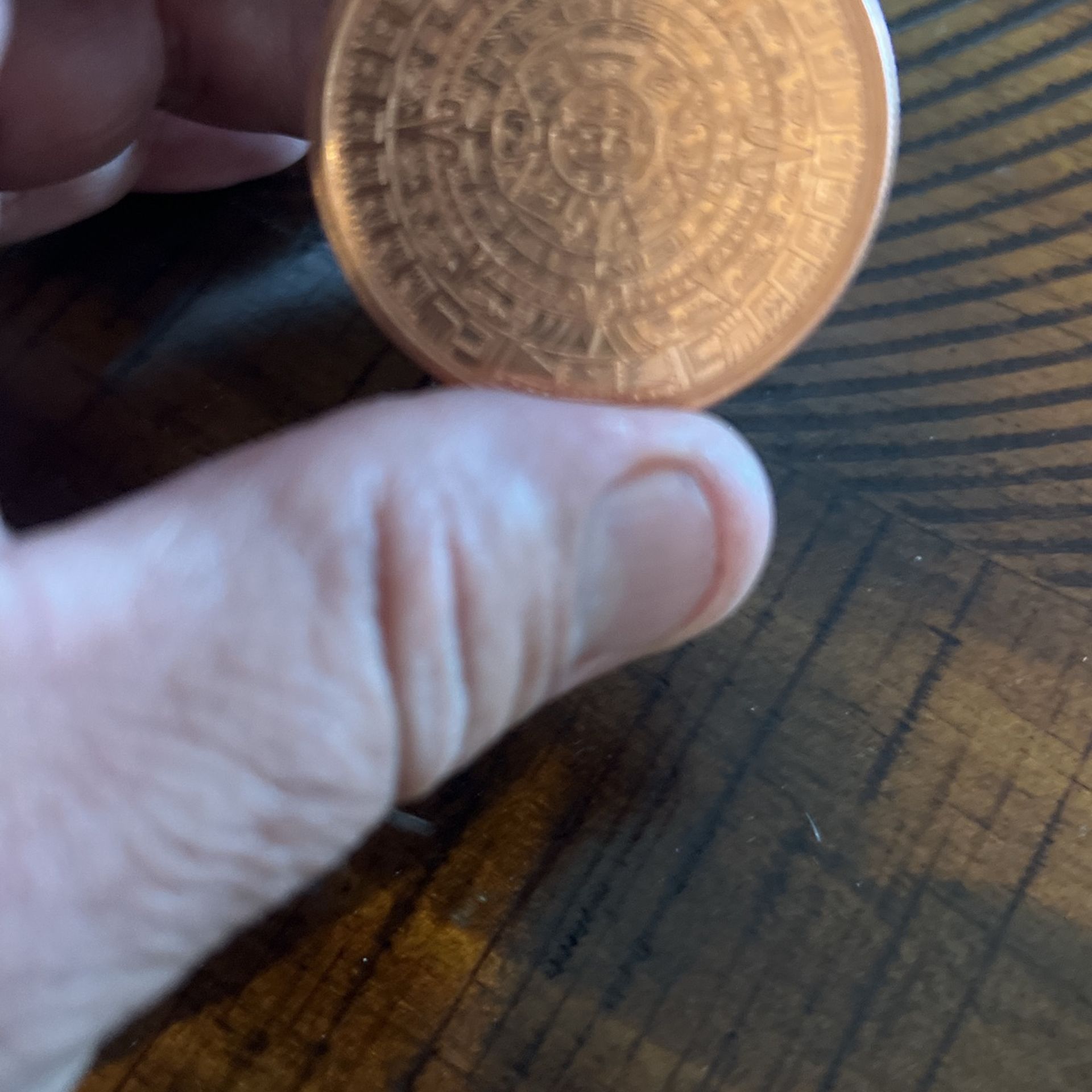 Aztec Copper Coin
