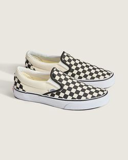 Vans Classic Slip-On Checkerboard Shoes