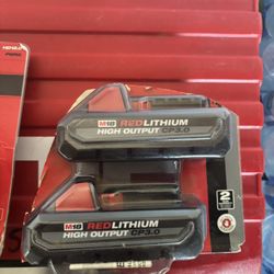 2 Pack Milwaukee Battery Brand New