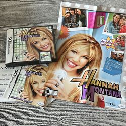 Hannah Montana Nintendo DS game in excellent condition. $10