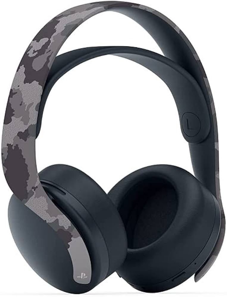 Sony Playstation Pulse 3D Wireless Headset - Gray Camoflauge (PS5 & PS4) (Bluetooth)