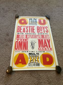 Extremely rare beastie boys poster