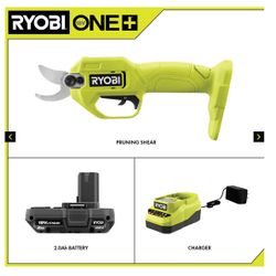 Ryobi 18V Cordless Pruning And Shear Kit